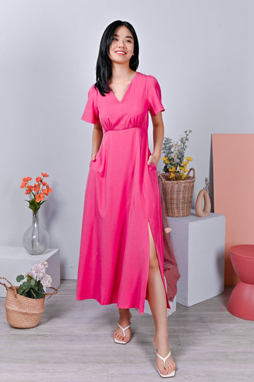 All Would Envy Dresses NELMA MAXI DRESS IN PINK