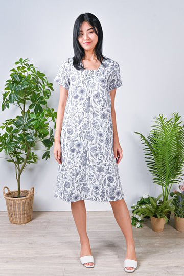 All Would Envy Dresses THEOPHILA PANEL DRESS IN TOILE FLORAL