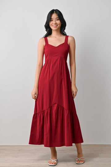 AWE Dresses BONNIE MAXI DRESS IN RED