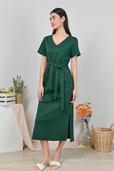 AWE Dresses DIYANA TEE DRESS IN FOREST