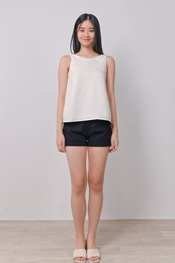 AWE Tops PRIS TWO-WAY TOP IN OFF-WHITE