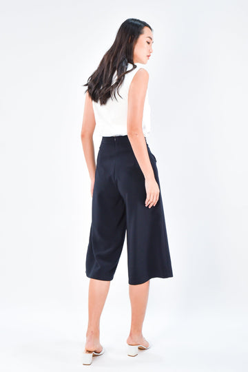 AWE Bottoms ASHLEY CULOTTES IN NAVY