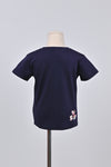 LUCKY CAT NAVY EMB. KIDS' TEE