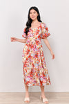 CAROL SWEETHEART DRESS IN VIBRANCE