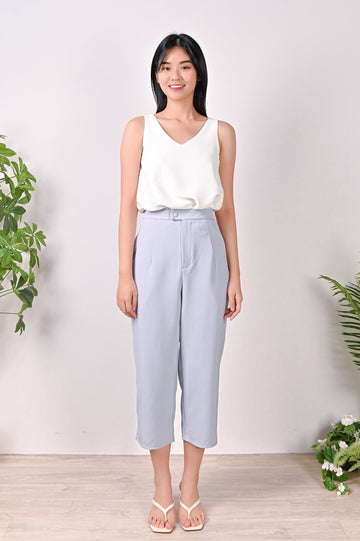 All Would Envy Bottoms REBEC CULOTTES IN GREY-BLUE