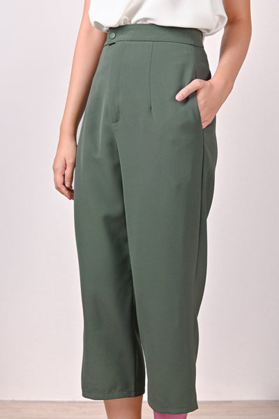 All Would Envy Bottoms REBEC CULOTTES IN PINE GREEN