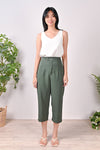 All Would Envy Bottoms REBEC CULOTTES IN PINE GREEN