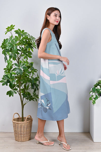 All Would Envy Dresses HORIZON TWO-WAY MIDI IN DUSK