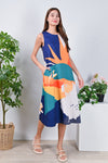 All Would Envy Dresses HORIZON TWO-WAY MIDI IN TWILIGHT