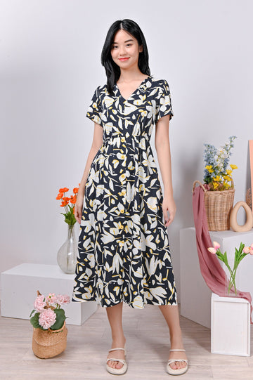 All Would Envy Dresses ILARIA SLEEVED DRESS IN FLORAL