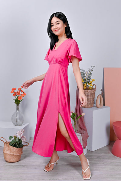 All Would Envy Dresses NELMA MAXI DRESS IN PINK