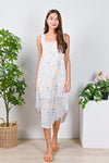 All Would Envy Dresses PASTEL LINE FLORAL TWO-WAY DRESS