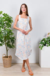 All Would Envy Dresses PASTEL LINE FLORAL TWO-WAY DRESS