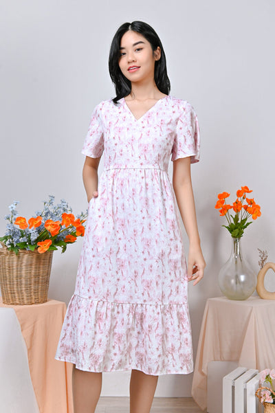 All Would Envy Dresses PEISKOS ABSTRACT DRESS IN PINK