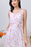 All Would Envy Dresses PORCELAIN BLOOMS TWO-WAY DRESS IN PINK