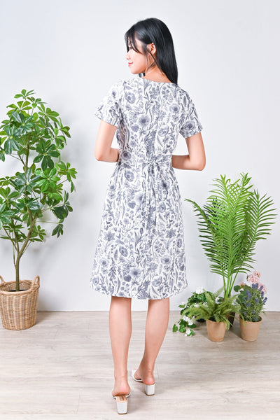 All Would Envy Dresses THEOPHILA PANEL DRESS IN TOILE FLORAL