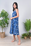 All Would Envy Dresses YAMA THICK-STRAP DRESS IN NAVY