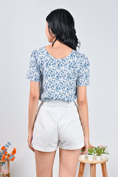 All Would Envy Tops KATRI TOILE SLEEVED BUTTON TOP