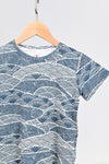 All Would Envy Tops NAVY WAVE COLLAGE KIDS' TEE