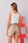 AWE Bottoms SHANIE SHORTS IN STONE