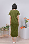 AWE Dresses ABBY TEE DRESS IN OLIVE