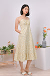 AWE Dresses LACEY SPAG DRESS IN YELLOW