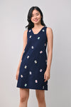 AWE Dresses MAHJONG A-LINE DRESS IN NAVY