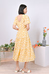 AWE Dresses MELBA DRESS IN YELLOW FLORAL