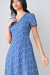 AWE Dresses SUNNY FLORAL DRESS IN BLUE