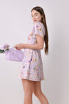 AWE One Piece LILAC ROMANTIC FLORAL DRESS-ROMPER