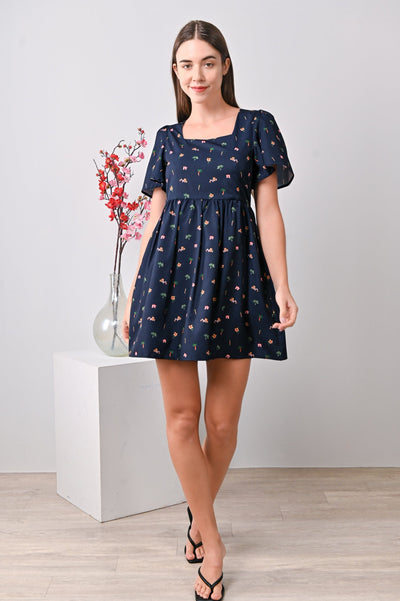 AWE One Piece ORCHIDS NAVY DRESS-ROMPER