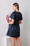 AWE One Piece ORCHIDS NAVY DRESS-ROMPER