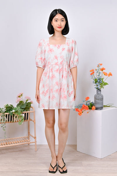 AWE One Piece WAYLY PINK FLORAL DRESS-ROMPER