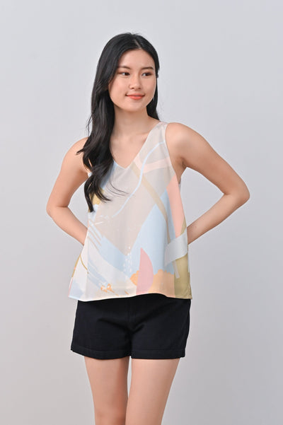 AWE Tops PASTEL ESCAPADE TWO-WAY TOP