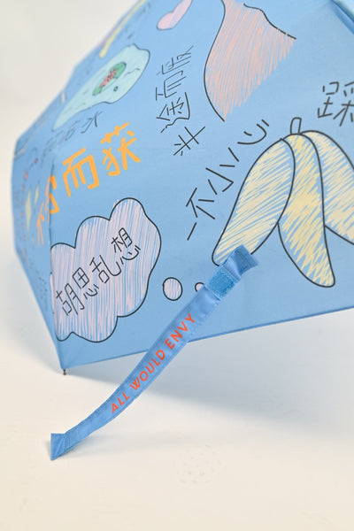 AWE Accessories FS CHINESE DOODLES UMBRELLA