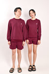 AWE Bottoms EVERYDAY SHORTS IN WINE