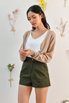 AWE Bottoms JEANETTE SHORTS IN OLIVE