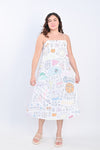 AWE Dresses CHINESE DOODLES SPAG TENT DRESS