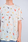 AWE Tops LUCKY KOI UNISEX TEE IN OFF-WHITE