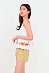 AWE Tops ROYA EMBROIDERY TOP IN WHITE